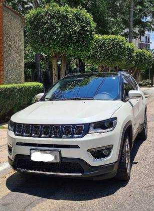 JEEP COMPASS 2.0 16V FLEX LIMITED AUTOMÁTICO JEEP COMPASS 2.0 16V FLEX LIMITED AUTOMÁTICO